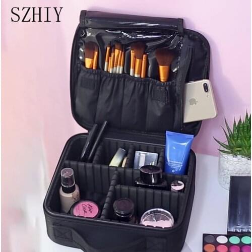 Case Stone Small Bags for Women Luxury Cosmetiquero Kosmetyki Do Makijazu Vanity Mala De Maquiagem Cosmetic Makeup Box Purses