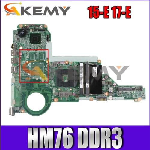 DA0R62MB6E1 For HP Pavillion 15-E 17-E HM76 Notebook Mainboard 713257-501 713257-601 SLJ8E DDR3 Laptop Motherboard
