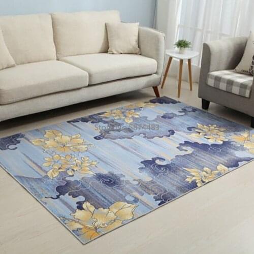 Geometric Modern Soft Nordic Carpet For Living Room Non-slip Antifouling Carpet For Bedroom Parlor Factory Direct Supply