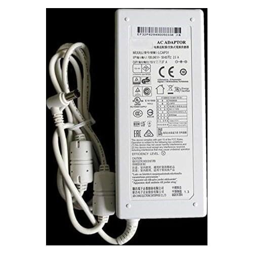 Huiyuan Fit for LCAP31 19V 7.37A Ac Adapter for LG 34-Inch Ultra Wide QHD Monitor Power Supply 34UM94 34UC95 34UC97C 34YM95C