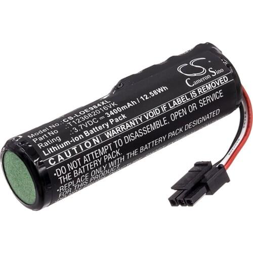 Cameron Sino Speaker Replacement Li-ion Battery 3400mAh For T123682016VK Logitech 984-001405, S-00170, Free Tools