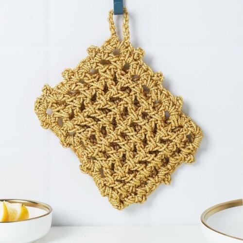 Korean Style Dishwashing Towel Cloth Oil Free Dishcloth Kitchen Use Decontamination Thickened Household Utensil Cleaning Cloth