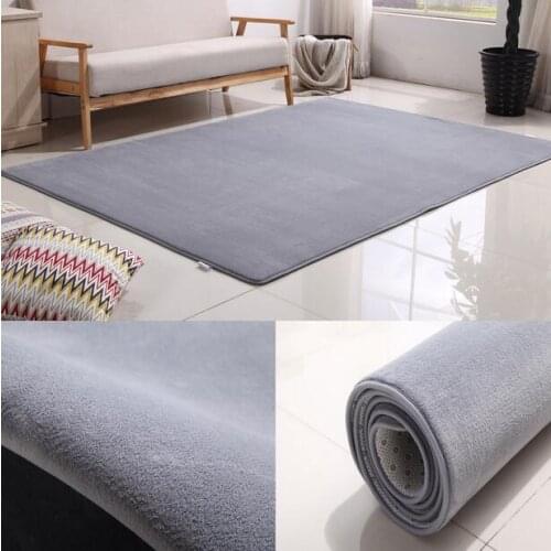 Customizable Large Size Coral velvet carpet for Living Room Bedroom kids rug home mat non-slip 80*160 100*160 sofa tea table mat