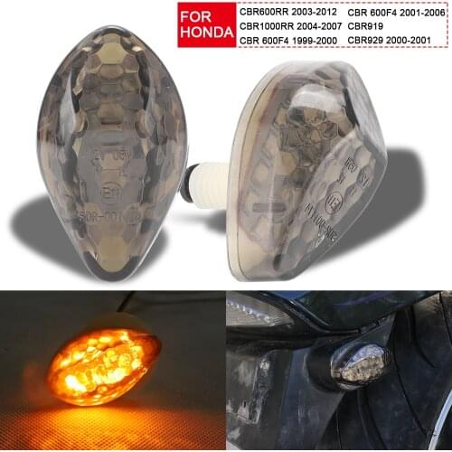 Motorcycle LED Turn Signal Lights Lamp Blinker Motorcycle Flashing Lights For Honda CBR600RR 2003-2012 CBR 600 F4i 2001-2006