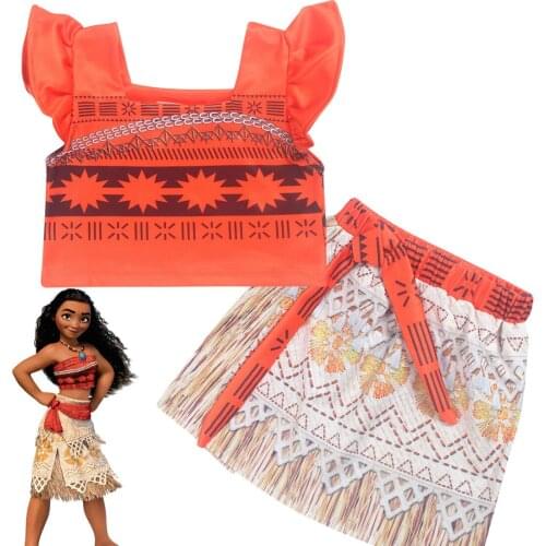 2018 New robe fille Moana Girls dress vaiana Bikini Swim sets Bow wear Kids Children elsa dress Swimsuits biquini 2pcs clothing