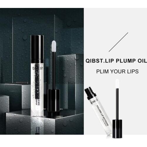 New Big Lip Plumper Moisturizer Lip Gloss Sexy Big Lips Plump Transparent Waterproof Clear Lip Gloss Oil Lip Care TSLM1