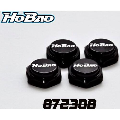 Original OFNA/HOBAO RACING [87230B] CAP WHEEL NUT 17mm (BLUE) , Pitch 1.25MM,4PCS For HYPER HN FS HSP XRAY ARRMA TRAXXA AE