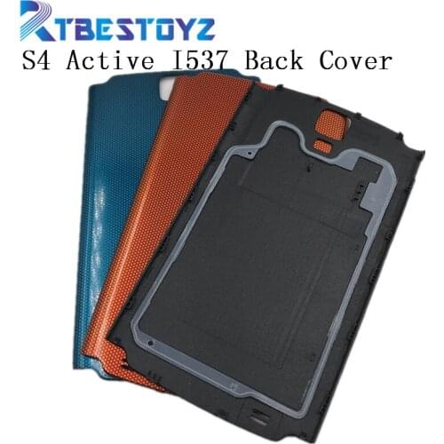 RTBESTOYZ Original Battery Back Door Rear Cover For Samsung Galaxy S4 Active i537 i9295 Housing Door Battery Back Cover
