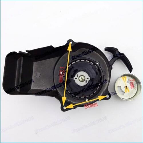 Pull Starter Minimoto Aluminum Easy with Claw For 47cc 49cc ATV Quad Pocket Bike Mini Dirt Bike Crosser