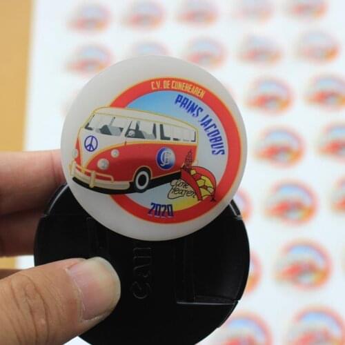 Round shape Iphone&Ipad crystal button epoxy sticker