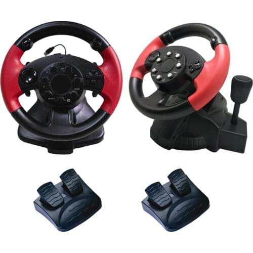 Gamepad Steering Wheel For FT33D3 D7 Series 200°Rotation Dual Motor Vibration For PS 3/PS 2/PC (D-INPUT/X-INPUT/Steam)