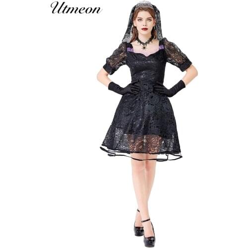 Sexy Halloween Costumes for Women Vampire Costume Haloween Costumes for Women Scary Ghost Bride Costume Halloween Woman