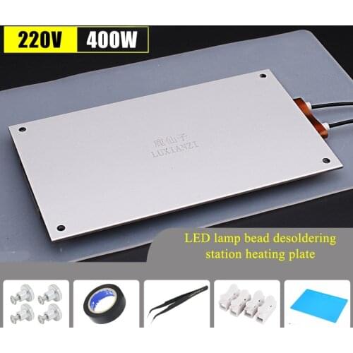 Led lamp bead desoldering station Preheating plate for heating plate LCD lamp strip desoldering BGA chip repair thermostat heat