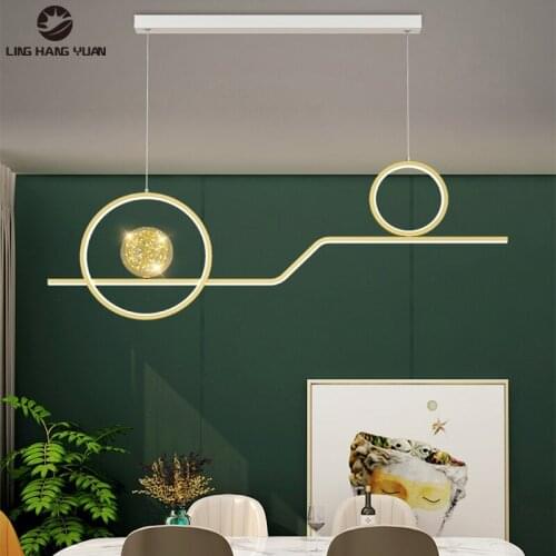 Led Chandelier Modern Home Chandelier Lighting L105cm for Living room Dining room Kitchen Hanging Lamp Chandelier Lamp110V 220V