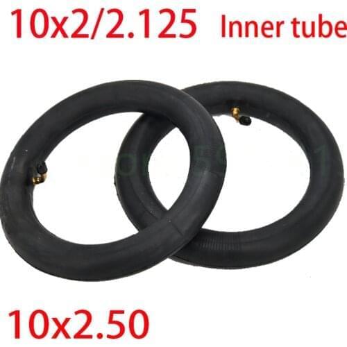 Inner Tube 10X2 / 2.125 / 2.25 / 2.50 with bent / Straight Valve For Tricycle Bike Schwinn Kids 3 Wheel Stroller scooter 10