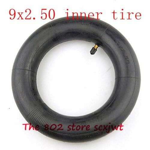 High Quality 9x2.50 Inner Tube 9*2.50 Fits Motorcycle Scooter A-Folding Bike Electric / Gas Scooter Tyre ( for 85/65-6.5 Tire )