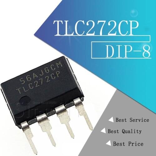10pcs/lot TLC272CP TLC272IP TLC272 DIP-8