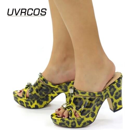 African Women Shoes High Heels Lady Wedding Shoes Comfortable Light Rhinestone Women Wedding Shoes
