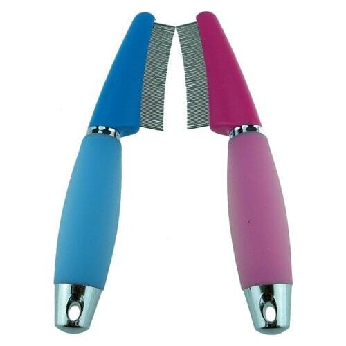 Pet Cat Dog Cleaning Products Pet Flea Comb Rake Removing Fleas Brush Fur Hair Shedding Trimmer Comb Grooming Pet Supplies