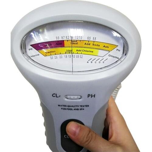 Digital Monitor Ph Water Tester Quality Analysis Chlorine Swimming Pool Test Kit