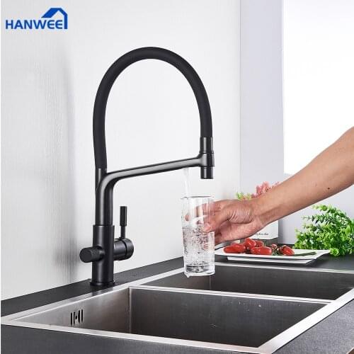 Kitchen Water Filter Faucet Kitchen Faucets Pull Out Kitchen Sink Faucet Mixer 360 Degree Rotation Purifier Water Feature Taps