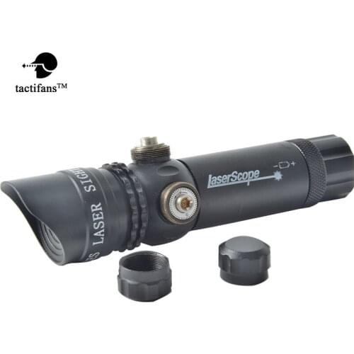 TACTIFANS Emitter Airsoft Rifle Gun Laser Scope Long Distance With Tail Line Switch 5mW Red Green Laser Sight Scope Designator