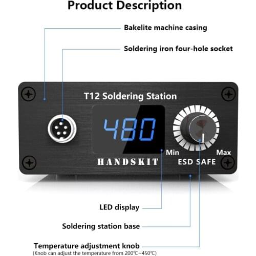 Multifunction Soldering Station OLED Infrared Soldering Station Portable Bga Rework Station With Soldering Tips Welding Tools