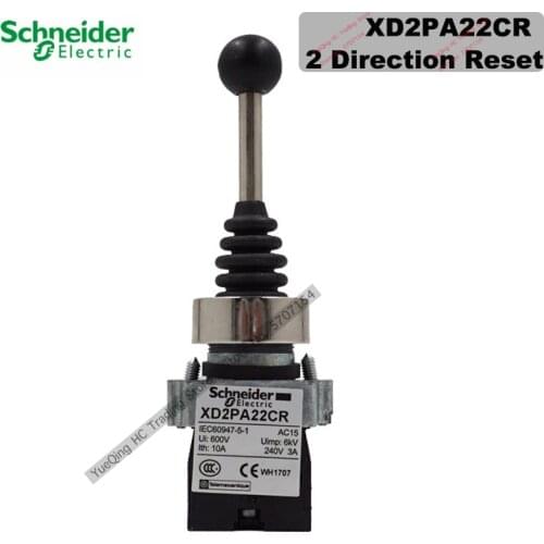 Schneider Electric XD2PA22CR main switch 22mm cross rocker switch XD2-PA22CR main controller two-way reset brand new original