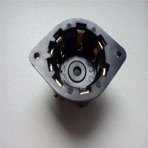 4pcs Bakelite tube socket TUS-AU8-G 8 pin golden plated outlet for AZ1 HI-FI amplifier