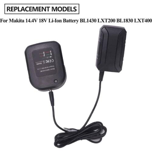 Replacement battery Charger For Makita BL1430 BL1830 BL1850 14.4V 18V Lithium Battery Charger