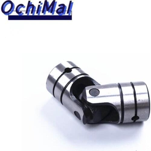 Steel Rigid Shaft Coupling CNC Motor Jaw Shaft Coupler 5mm To 8mm Rigid coupling OD 14x22 Transmission Connector 4/5/6/8/10