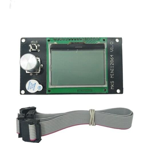 MINI12864LCD display DIY 3D printer accessories SD card front / side insert