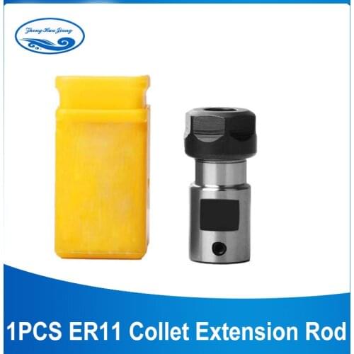 1PCS ER11 Chuck Spindle Motor Shaft Extension Rod Spindle Collet 5MM/6MM/8MM Lathe Tools Spindle Cutter Rod