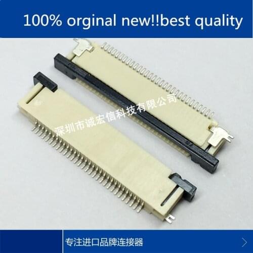 10pcs 100% new and orginal real stock 52435-3072 0524353072 0.5MM 30P upper connection zipper connector