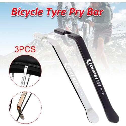 3Pcs Cycling Tire Lever Pry Up Tool Mountain Bicycle Type Metal Pry Bar Stainless Steel Bike Wheel Remover Repair Tools ciclismo