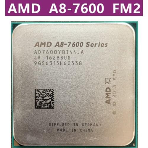 AMD A8-Series A8-7600 A8 7600B 3.1GHz Quad-Core AD7600YBI44JA/ AD760BYBI44JA Prise FM2