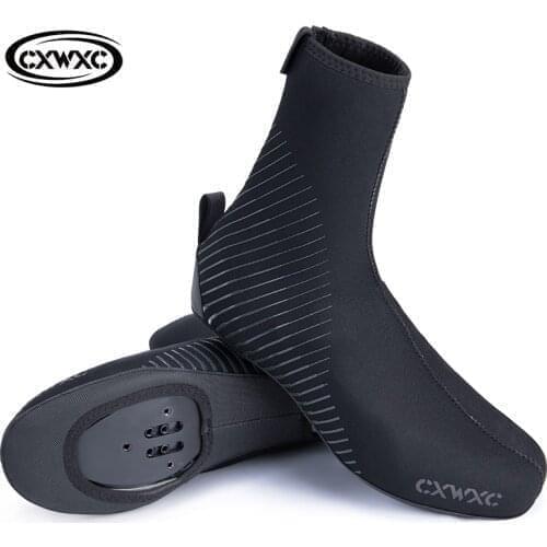 Bicycle Overshoes MTB Road Rain Winter Shoe Cover Cycling Boot Covers Neoprene Water-resistant Bike Shoe Toe Full Booties Cove