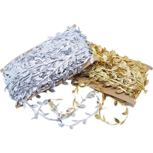 30M DIY Artificial Leaves Twine String With Leaf Leaves Flower Garlands Home Garden/Wedding Party Decoration Gift Wrapping Cords