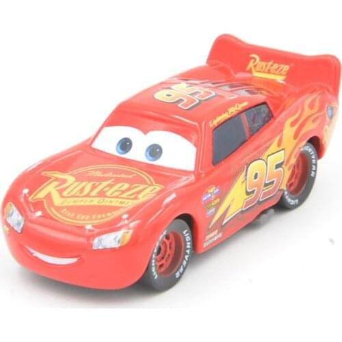 Disney Pixar Cars Cars 3 Lightning McQueen Jackson Storm Cruz Ramirez 1:55 Diecast Metal Alloy Model Cars Toys For Childrens