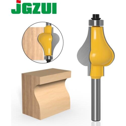 Bit 8mm Shank Handrail Router Bit Set - Standard/Flute Line knife Woodworking cutter Tenon Cutter for Woodworking Tool