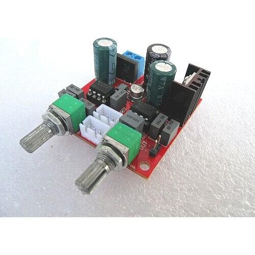 NE5532 chip single power supply subwoofer bass board DC 7-15v .AC5-12v
