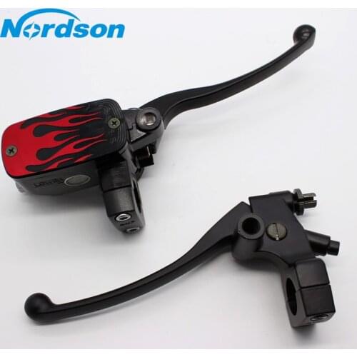 Nordson 22mm Handlebar Motorcycle Brake Clutch Master Cylinder Lever For Yamaha Honda Suzuki Harley Kawasaki Ducati Aprilia BMW
