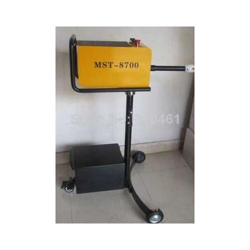 On the car type brake disc lathe 8700