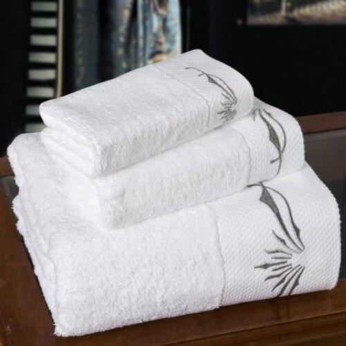 Luxury Towel Set 100% Cotton Five Star Hotel Towel Set High Quality