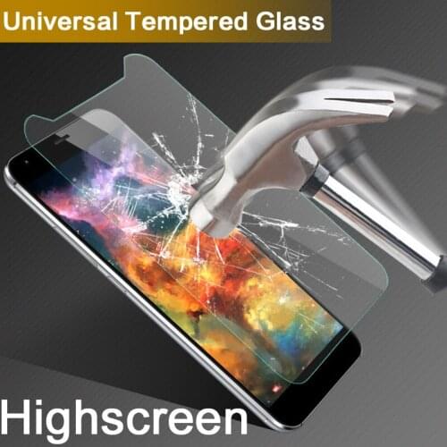 Universal Tempered Glass Film For Highscreen Easy L/S/Pro 5.0 inch 9H 2.5D Screen Protector For Highscreen Easy Power/Pro