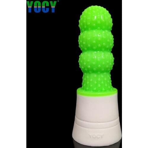 YOCY Potted Cactus Butt Sex Toys For Women Huge Silicone Anal Plug Plant Flower Dildo 2020 New Adult Toy Stimulator Climax