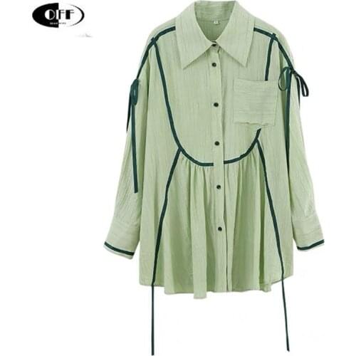 Korean Fashion Loose Oversized Women Mini Shirt Dress Summer Long Sleeve Sweet Streetwear Casual Gothic Y2k Dress Vestidos mujer