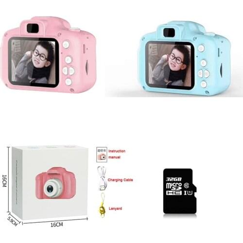 2 Inch Mini Digital Camera Toy Rechargeable Camera Outdoor Photography Kids Toys Gifts