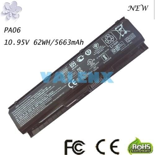 Laptop Battery Compatible 5600mAh for hp Pavilion 17-AB003NT Black Computer 62Wh 5.6Ah