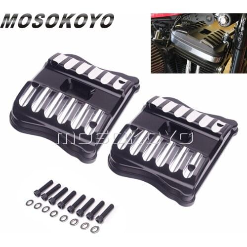 Edge Cut Aluminum Motorcycle Top Rocker Box Covers Case for Harley Sportster XL Iron Nightster 883 1200 Forty Eight 48 2004-2017